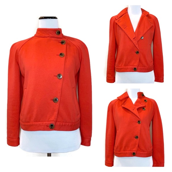 Old Navy Military Moto Jacket Peacoat Cardigan PXS - Picture 4 of 10